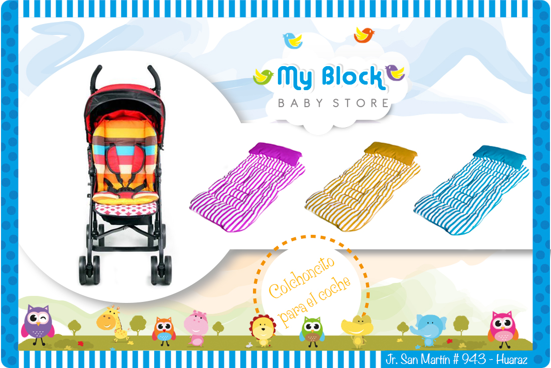 Colchón Coche My Block Store articulos para bebes huaraz